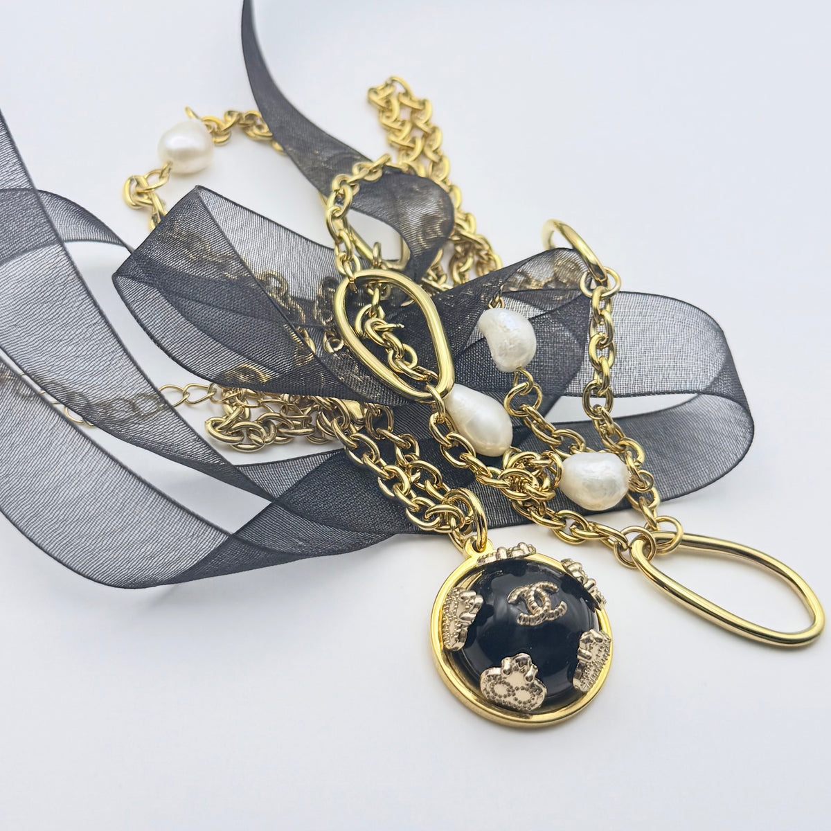 OLIVIA· Collar sautoir artesanal