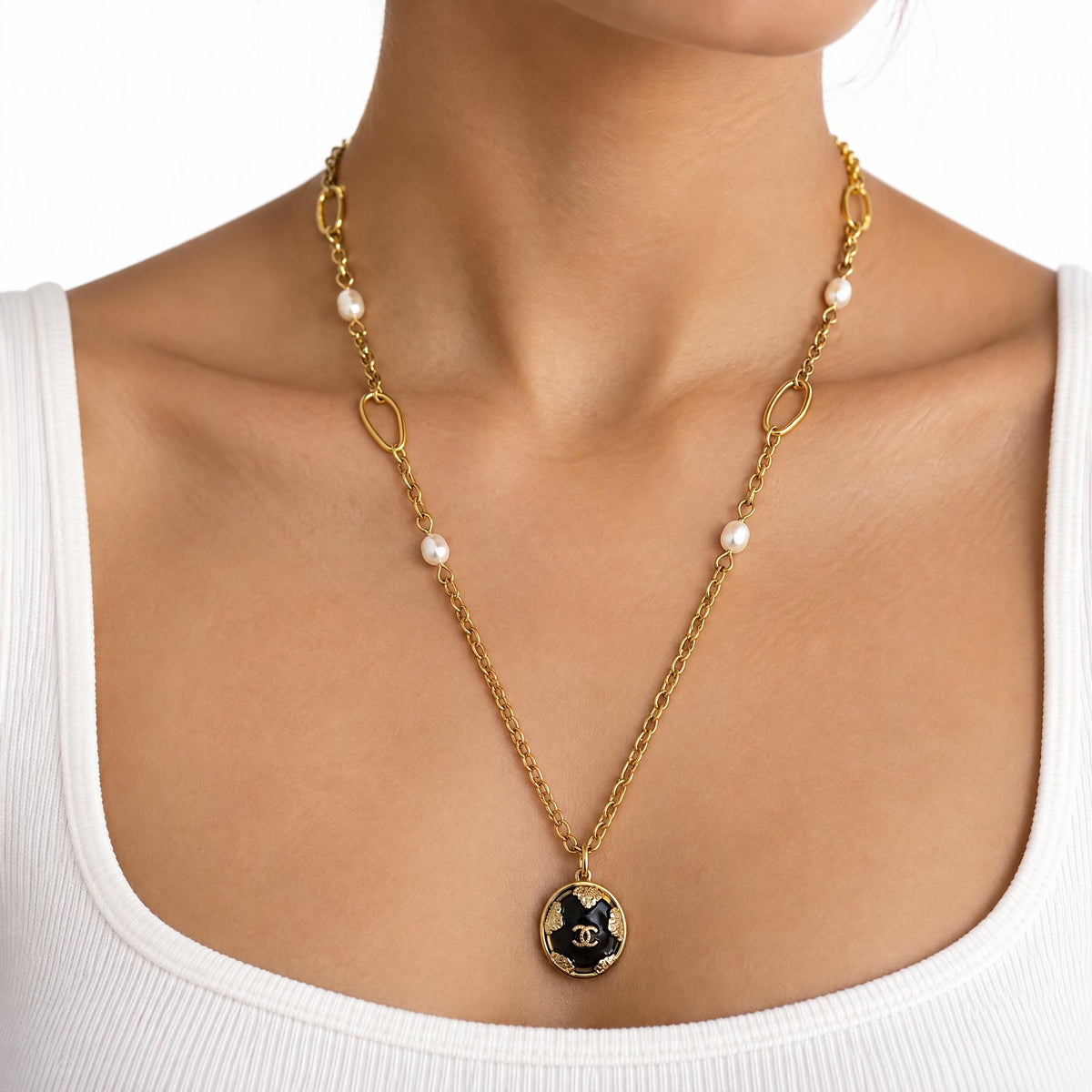OLIVIA· Collar sautoir artesanal